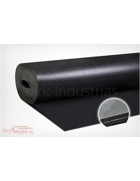 Plancha goma lona 2mm 1.40MTS