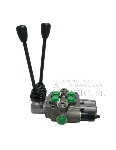 DISTRIBUIDOR ROQUET 3/8 2 PALANCAS D.D. C.A. 102N1PA12DD