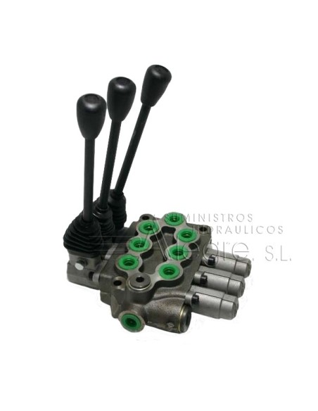 DISTRIBUIDOR ROQUET 3/8 J.D. 3 PALANCAS   102C11CXXX-JD1