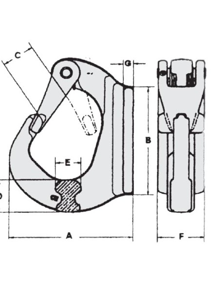 GANCHO PARA SOLDAR 5TN PGSOL300