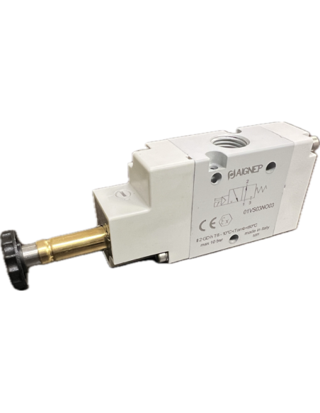 VÁLVULAS MONOESTABLES 3/2 RETORNO MUELLE N/O