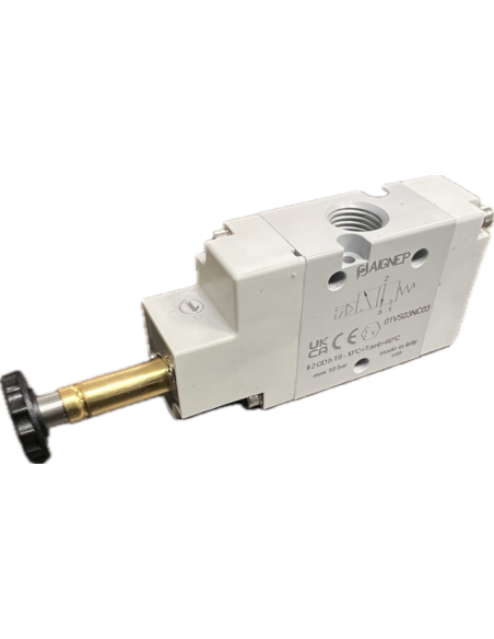 VÁLVULAS MONOESTABLES 3/2 RETORNO MUELLE N/C