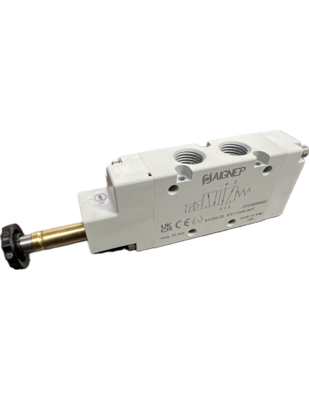 VÁLVULAS MONOESTABLES 5/2 RETORNO MUELLE