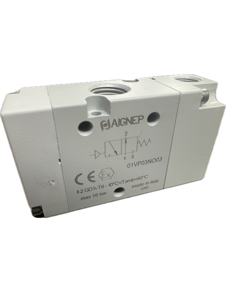 Válvula Acc Neumático Monoestable 3/2 Retorno Muelle N/O