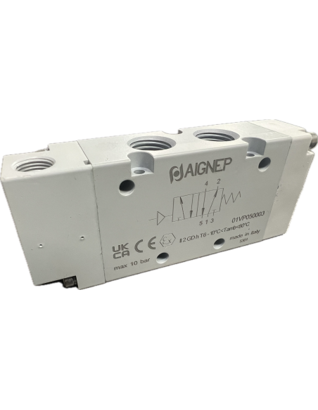 Válvula Acc Neumático Monoestable 5/2 Retorno muelle