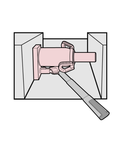Gato de botella BR-3 3 toneladas