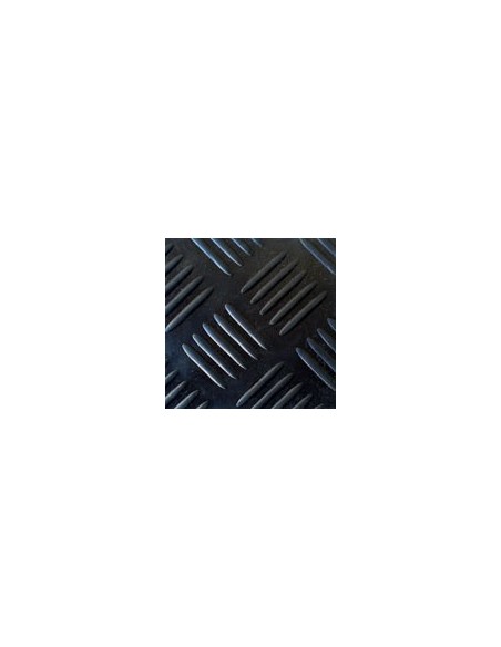 Alfombra stick negro 3MMX1.5MTS