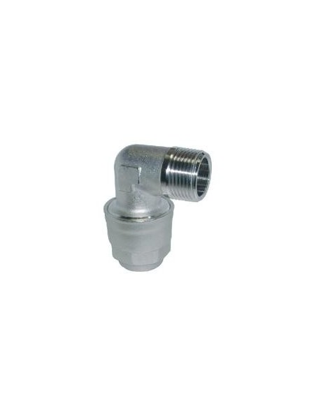 RACOR CODO MACHO-TUBO Ø 20MM 1/2