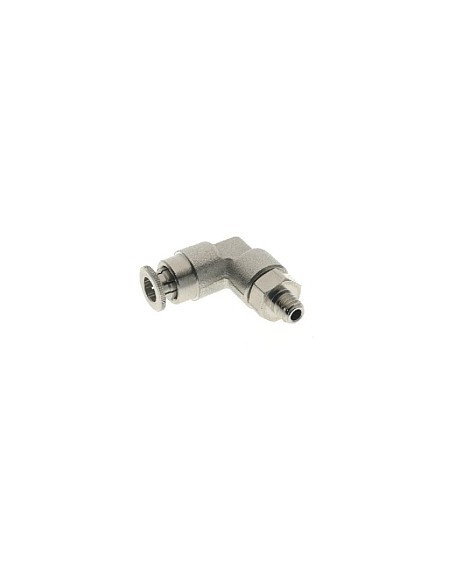 RACOR CODO MACHO ORIENTABLE Ø 6MM